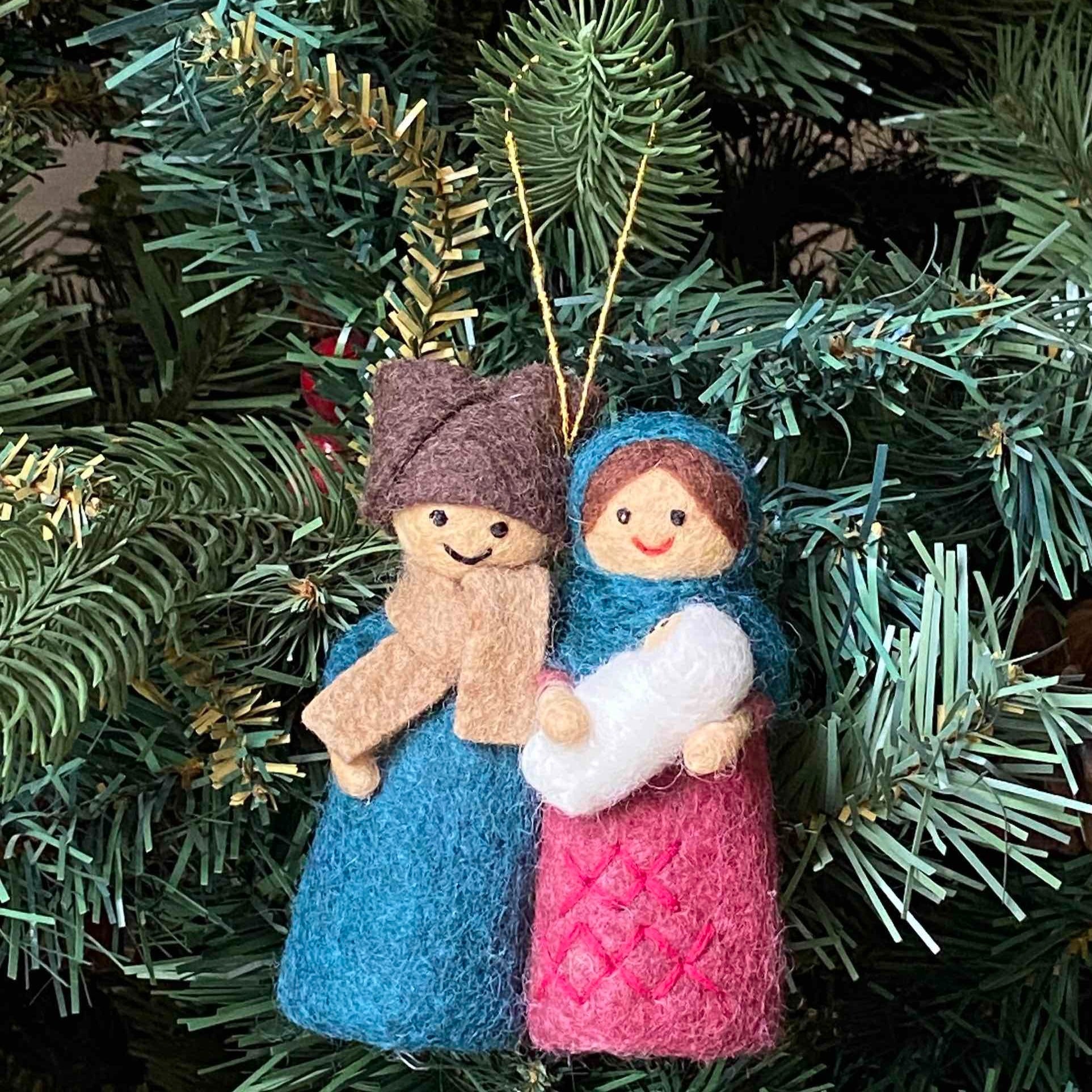 Felt Ornament - The Nativity Scene