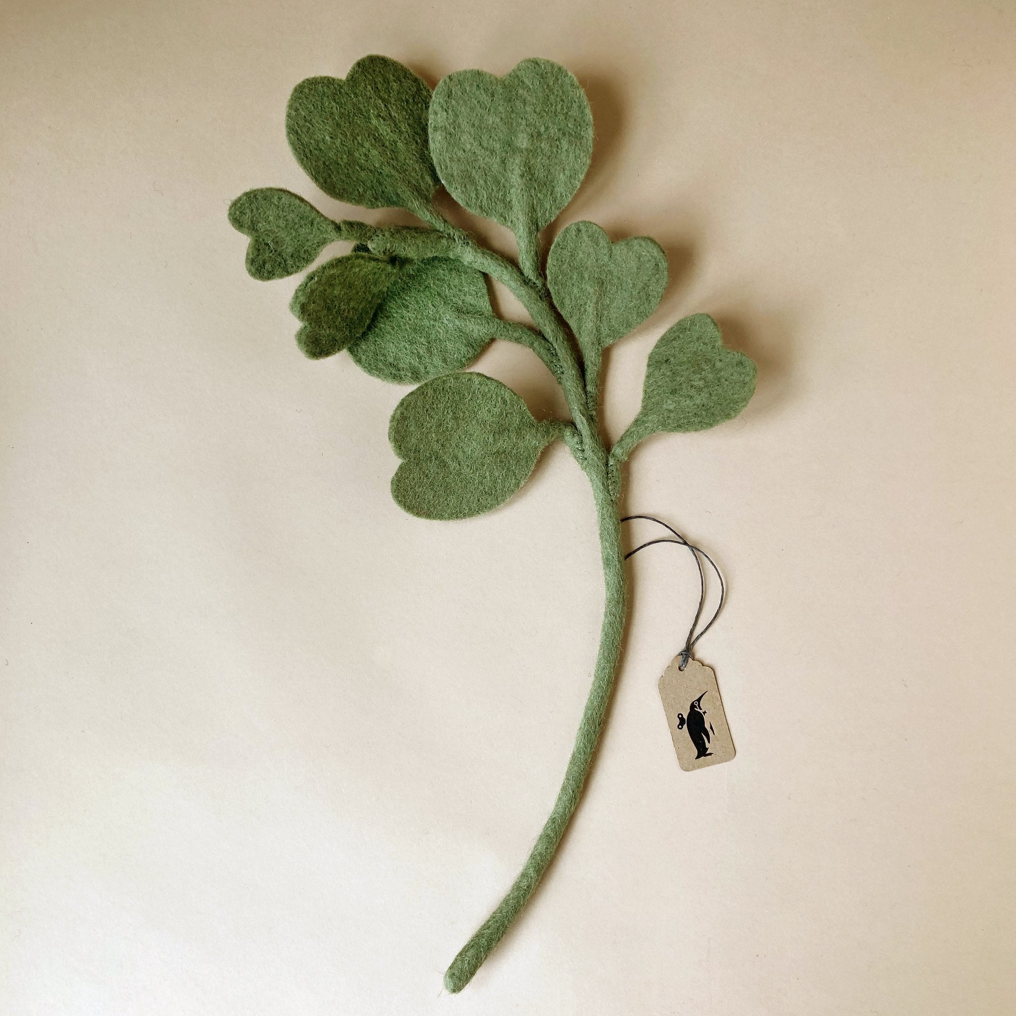 Felted Eucalyptus Branch