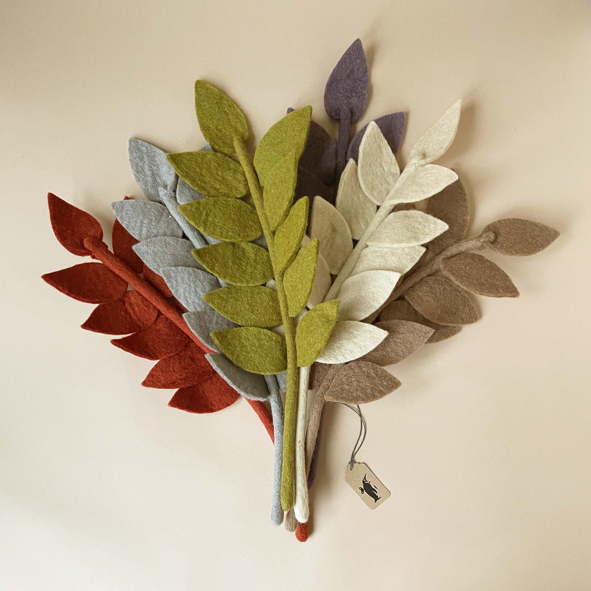 Felted Harvest Leaf