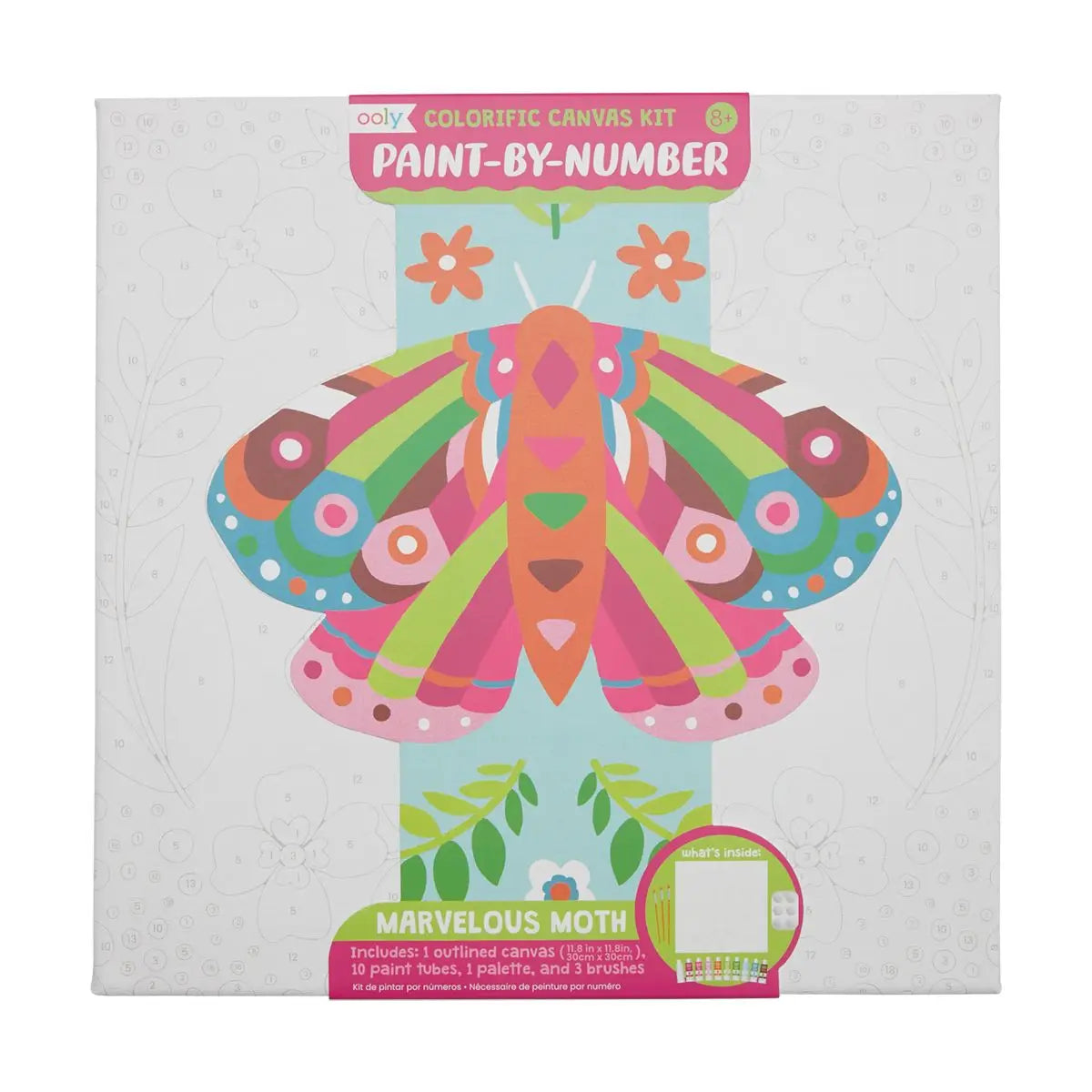 Colorific Canvas Kit: Marvelous Moth