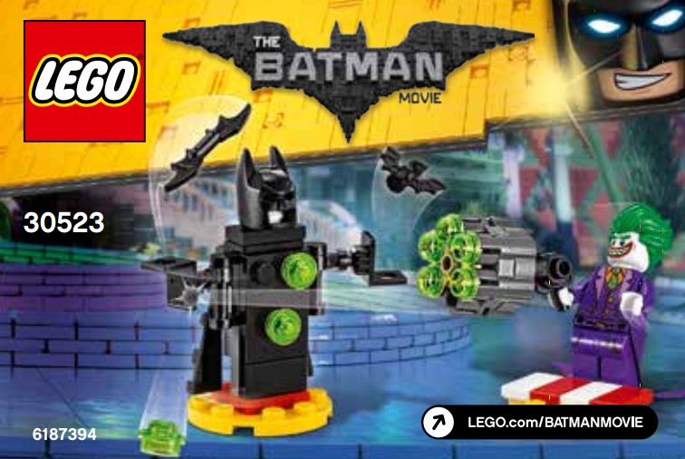 30523 The Joker Battle Training polybag (Retired) (Sealed)