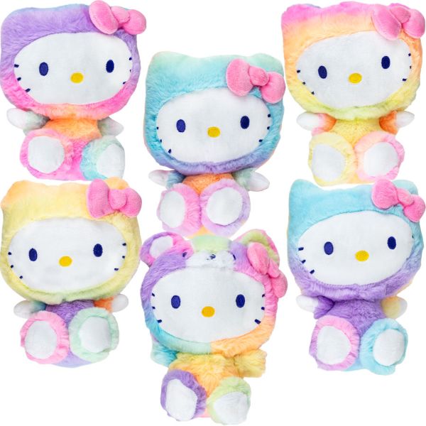 9.5" Hello Kitty Rainbow Sherbet Plush Assorted Styles