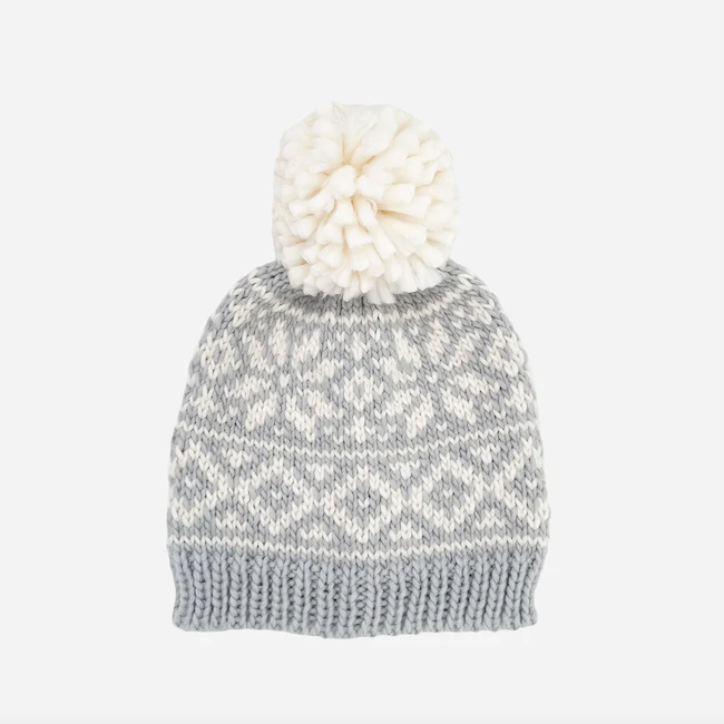 The Blueberry Hill Snowflake Hat