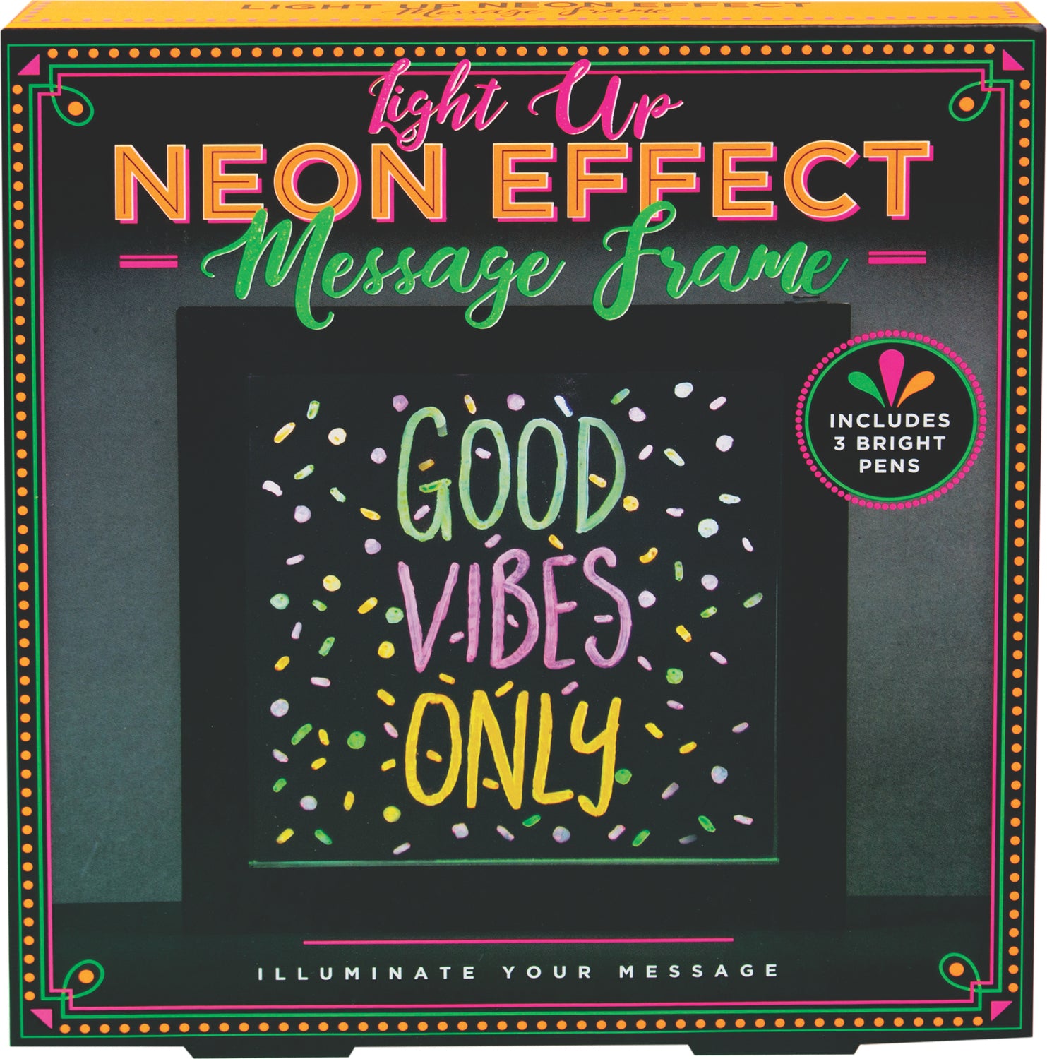Light-Up Neon Message Frame