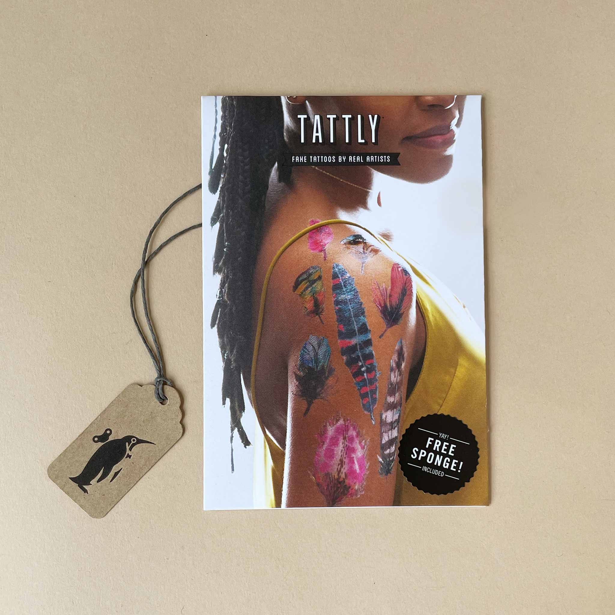 Flying Colors Temporary Tattoo Set