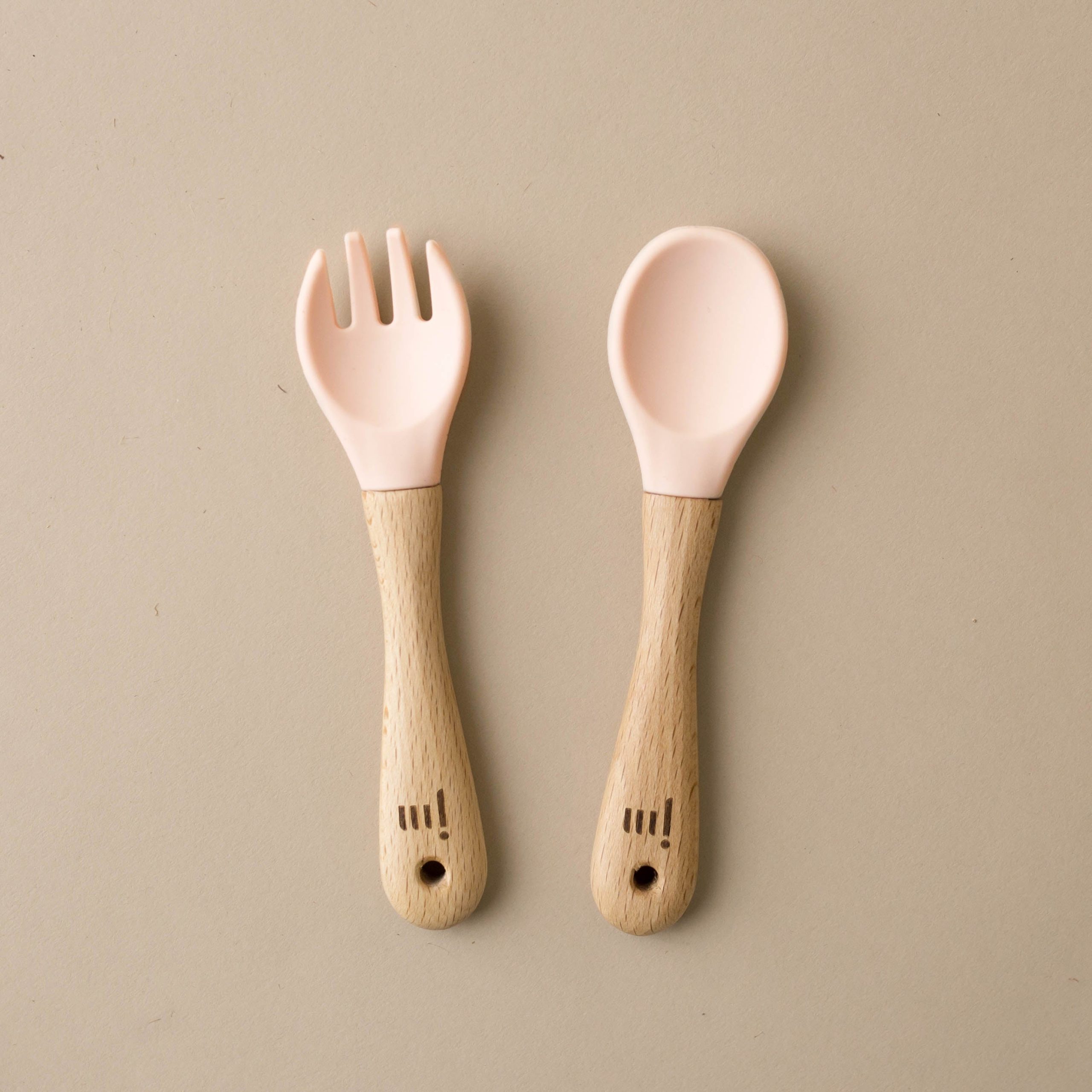 Fork & Spoon Feeding Set | Honey