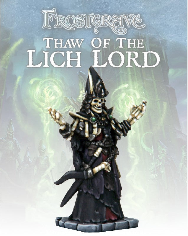 Frostgrave The Lich Lord 28mm Metal Figure