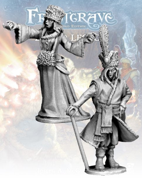 Frostgrave Noble Vampires 28 mm Scale Metal Figures