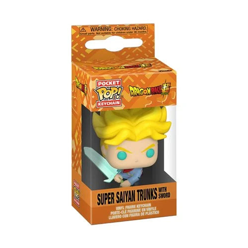 Dragon Ball Super - Super Saiyan Trunks with Spirit Sword Funko Pocket Pop! Key Chain