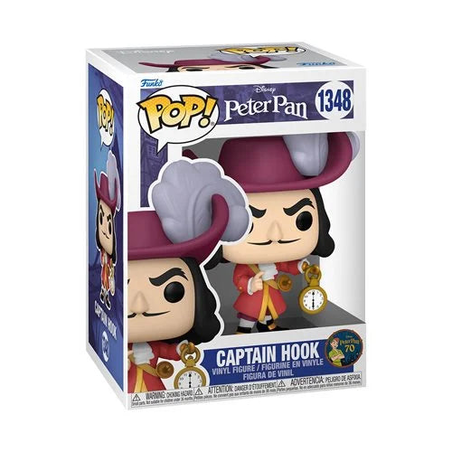 Peter Pan: 70th Anniversary - Captain Hook Funko Pop! Vinyl Figure