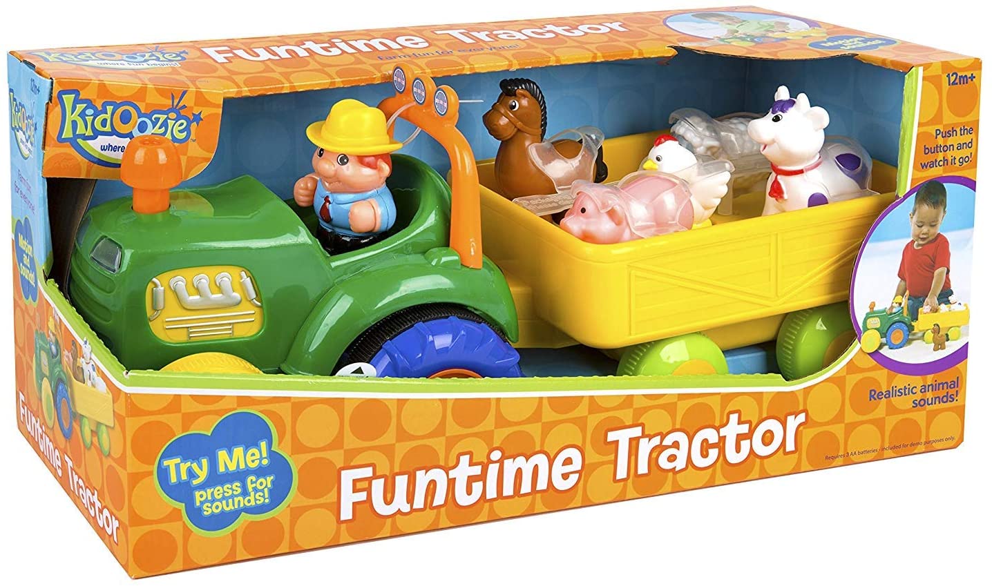 Kidoozie Funtime Tractor