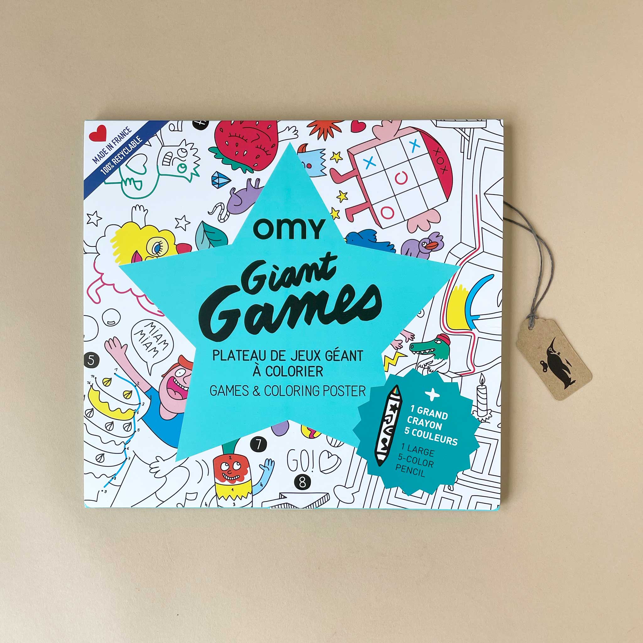 Giant Coloring Poster | Games