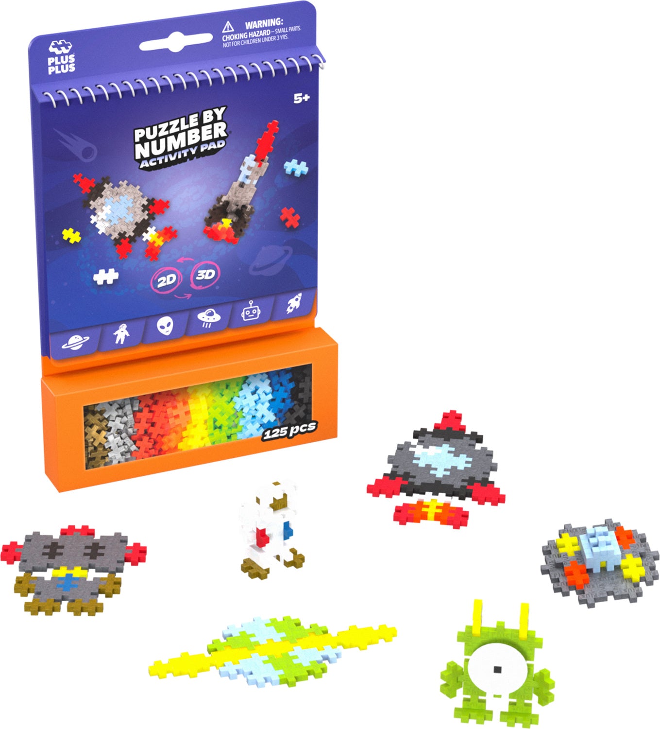 Plus-Plus Activity Pad - Space
