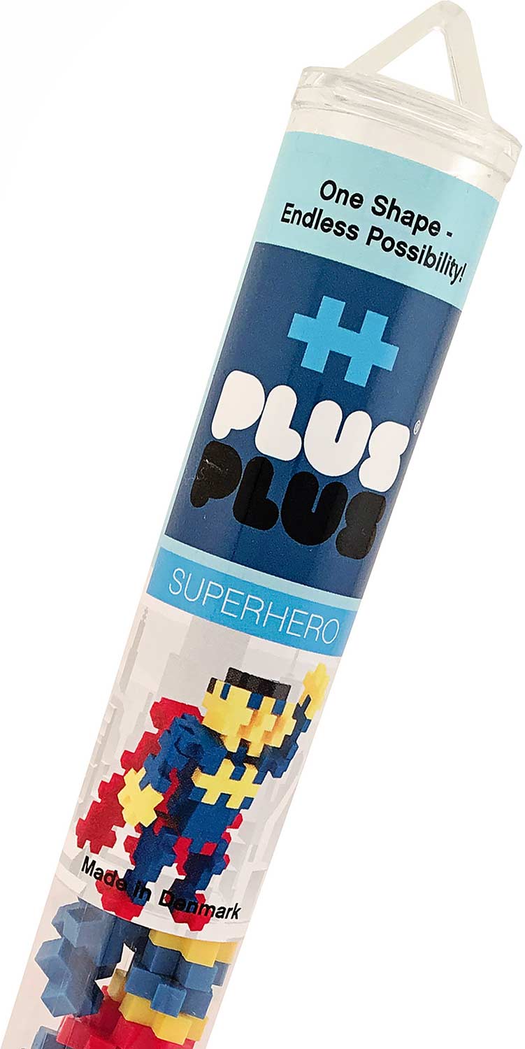 Plus-Plus Tube - Superhero (70 pc)