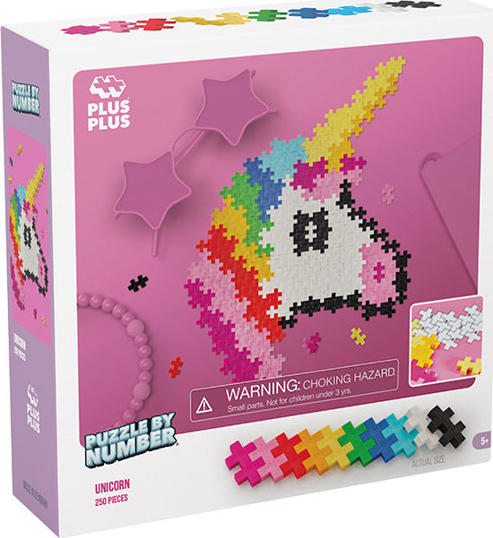 Plus-Plus Puzzle By Number - Unicorn
