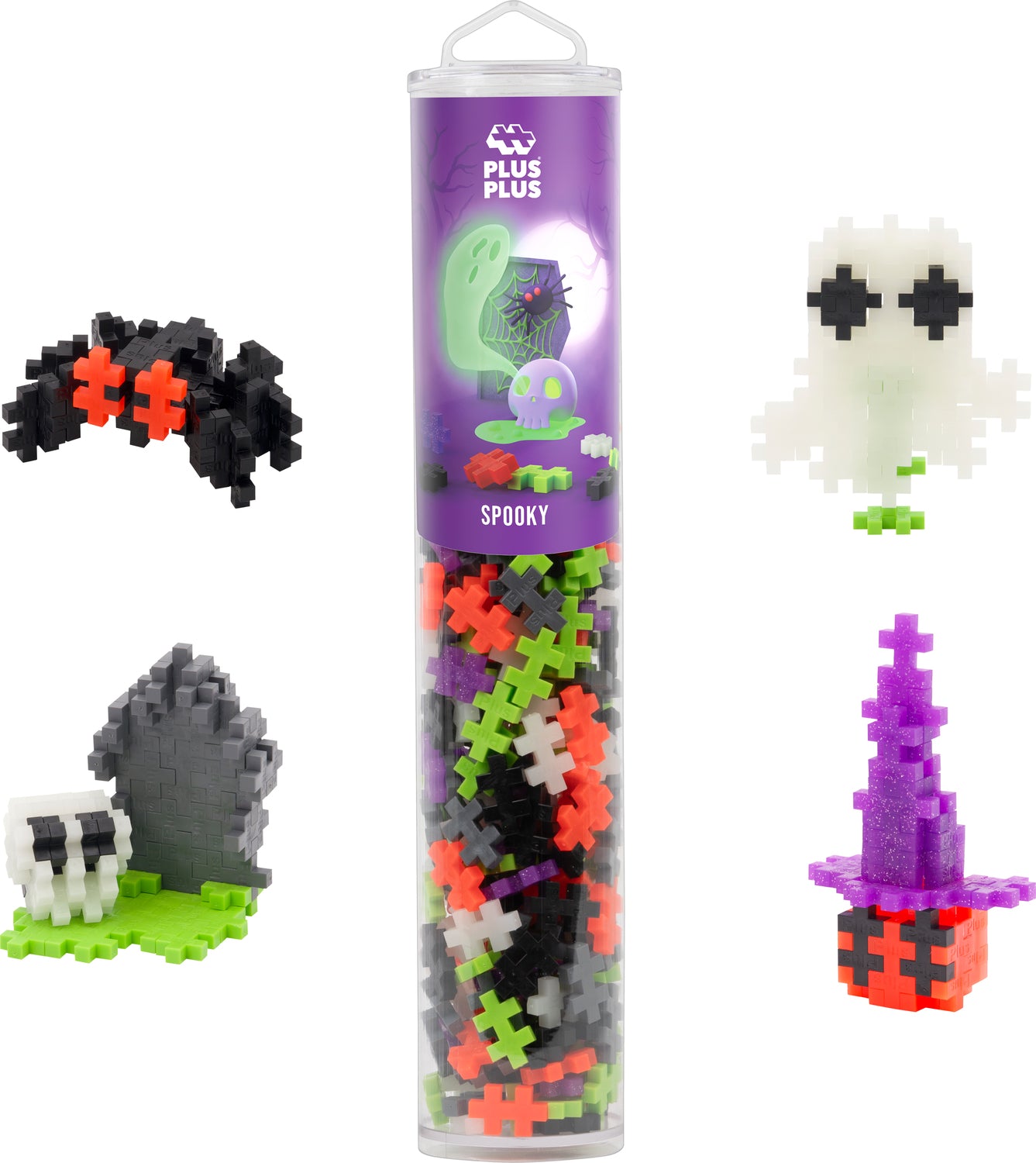Plus-Plus Tube- Spooky Mix 240 pc