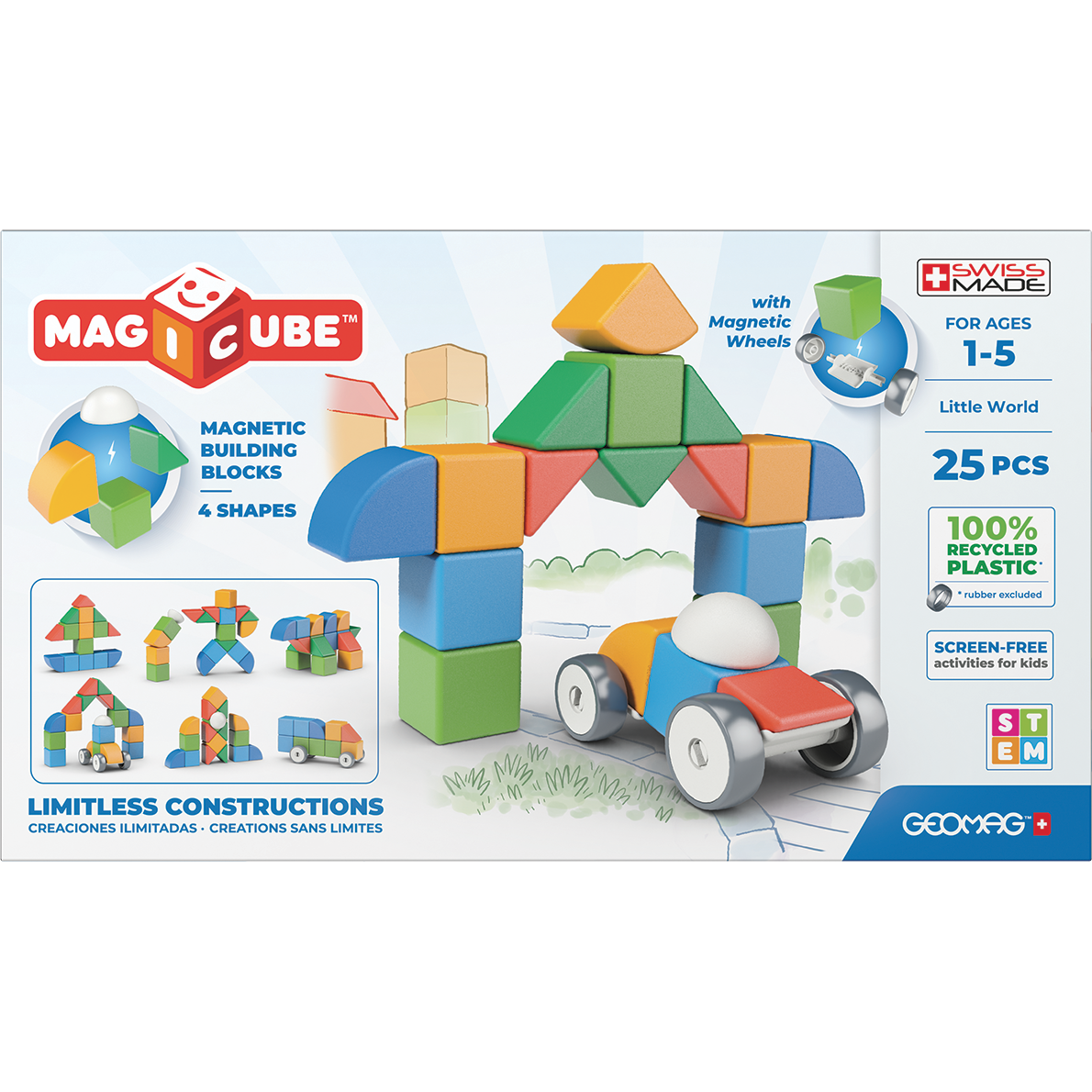 Magicube Shapes Recycled 25 Pieces