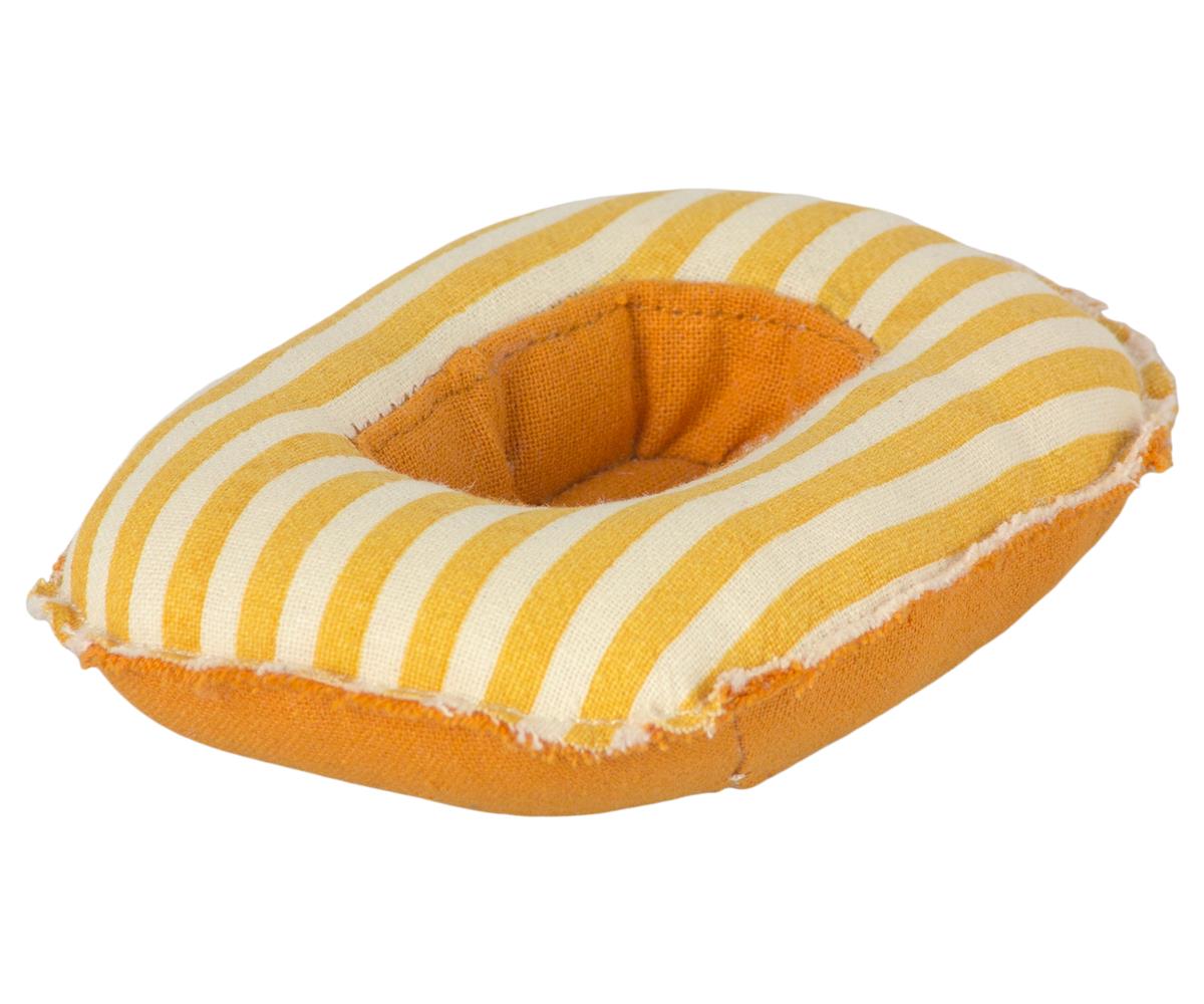 Rubber Boat, Small Mouse - Yellow Stripe