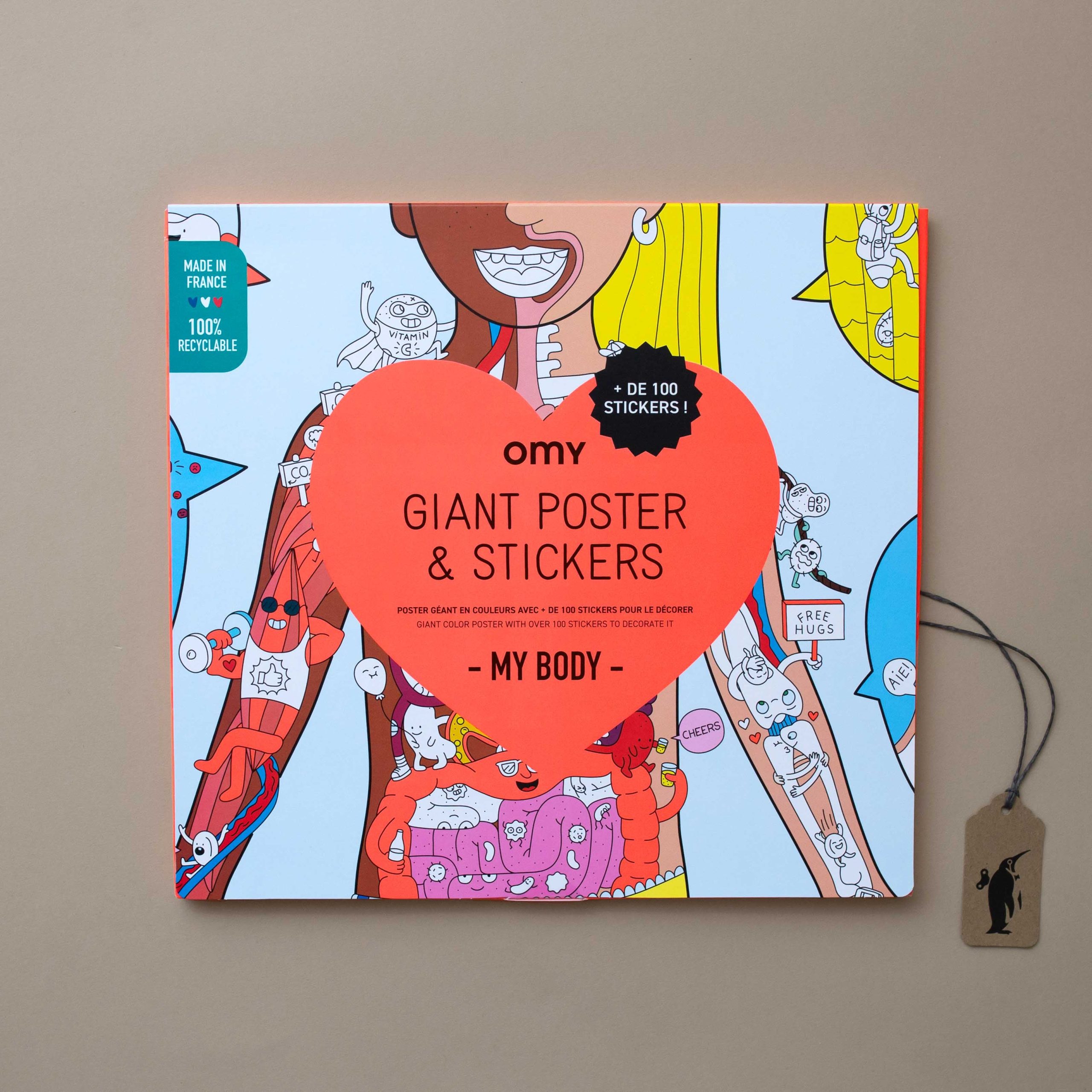 Giant Sticker Poster | My Body