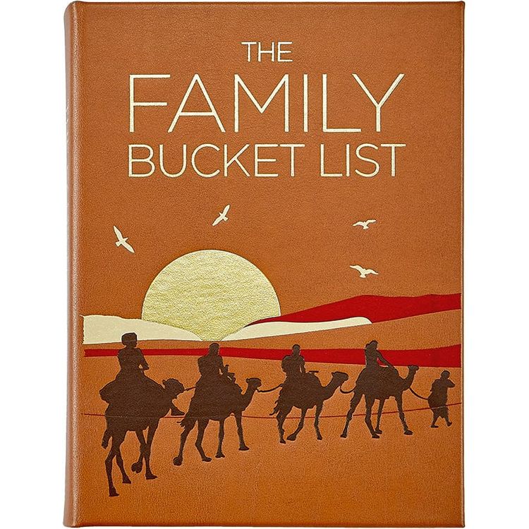 The Family Bucket List Book Leather Edition