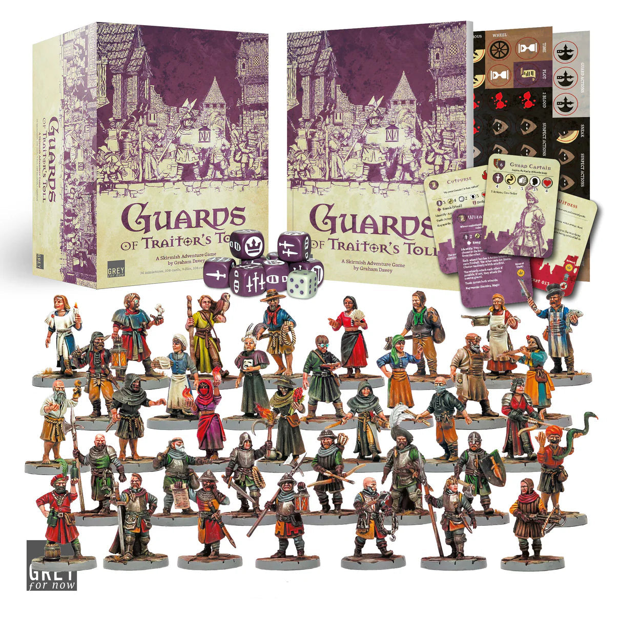 Grey For Now Games  - Guards of Traitor’s Toll 28mm Skirmish Adventure Game