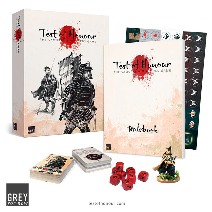 Grey For Now Games Test of Honour Gaming Set 28mm Scale Tabletop Skirmish Game