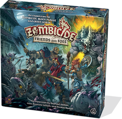 Zombicide Green Horde: Friends and Foes Expansion Game Set