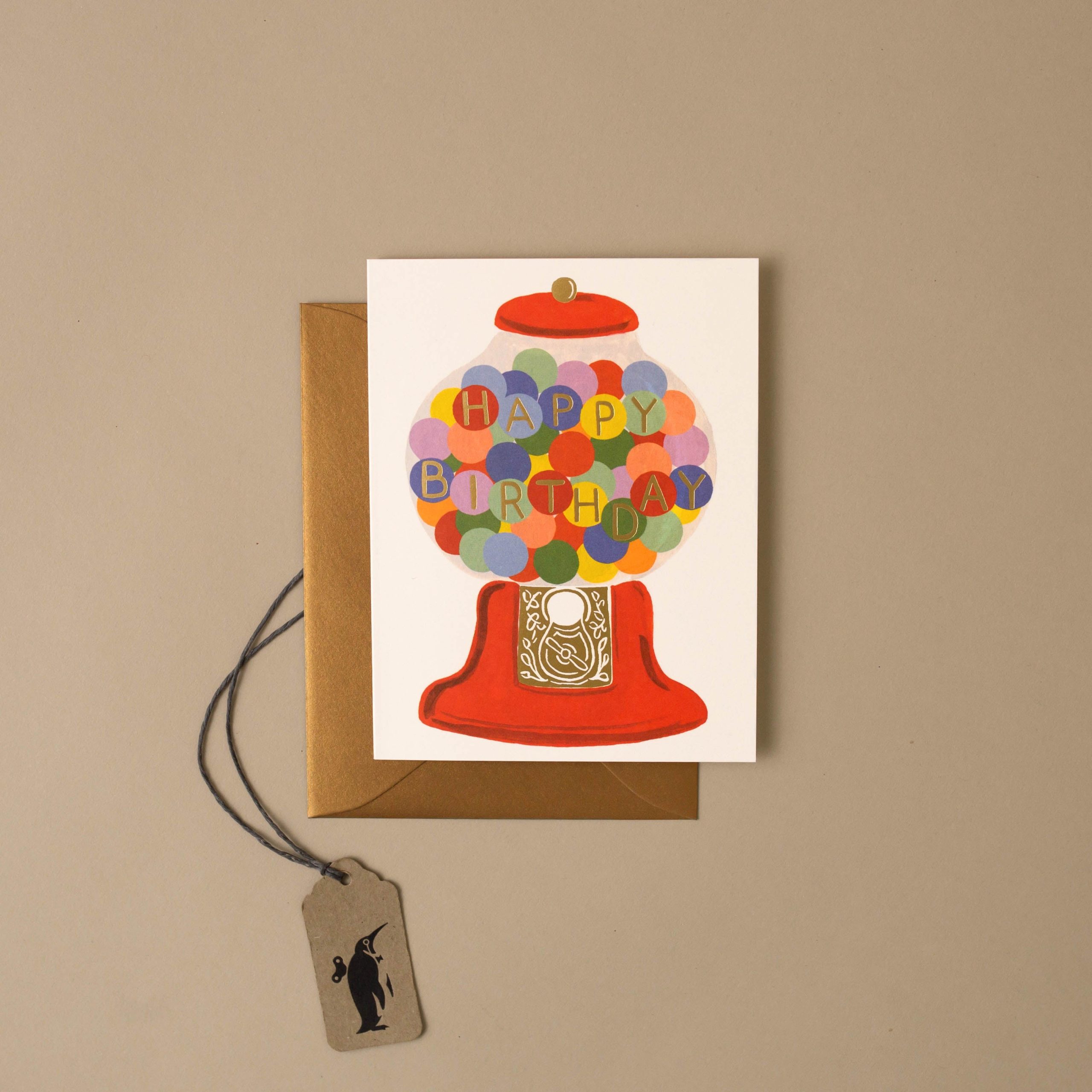 Gumball Birthday Greeting Card