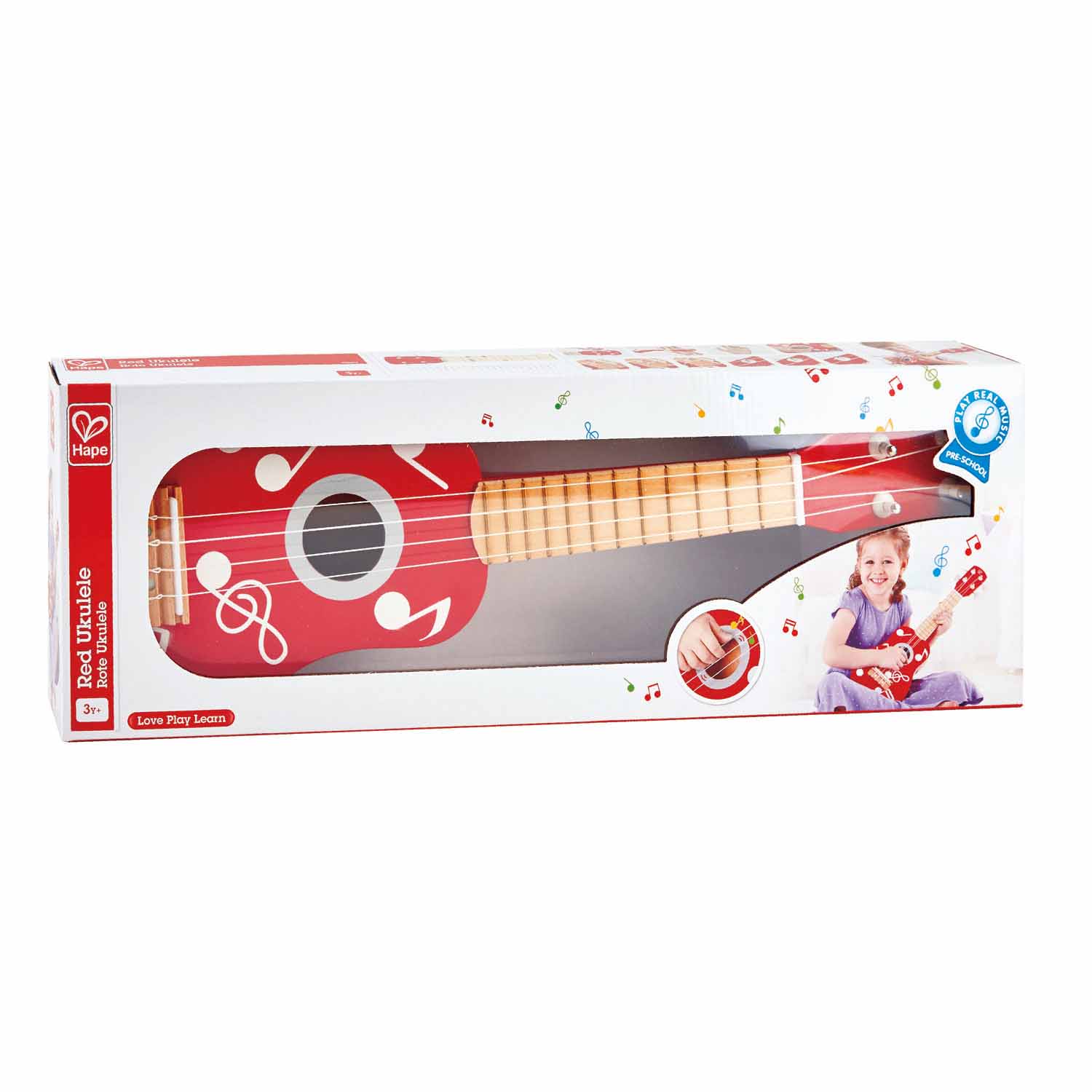 Rock Star Ukulele - Red