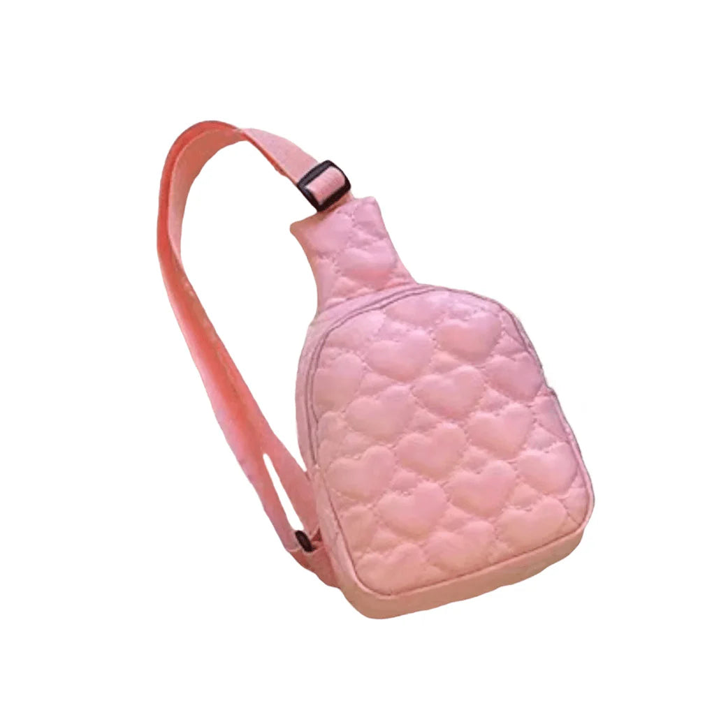 Happy Hearts Mini Sling Crossbody Bag
