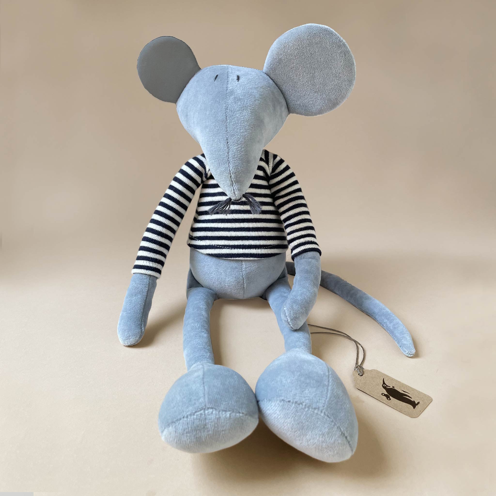 Hector the Big Rat | Light Grey in Mariners Shirt