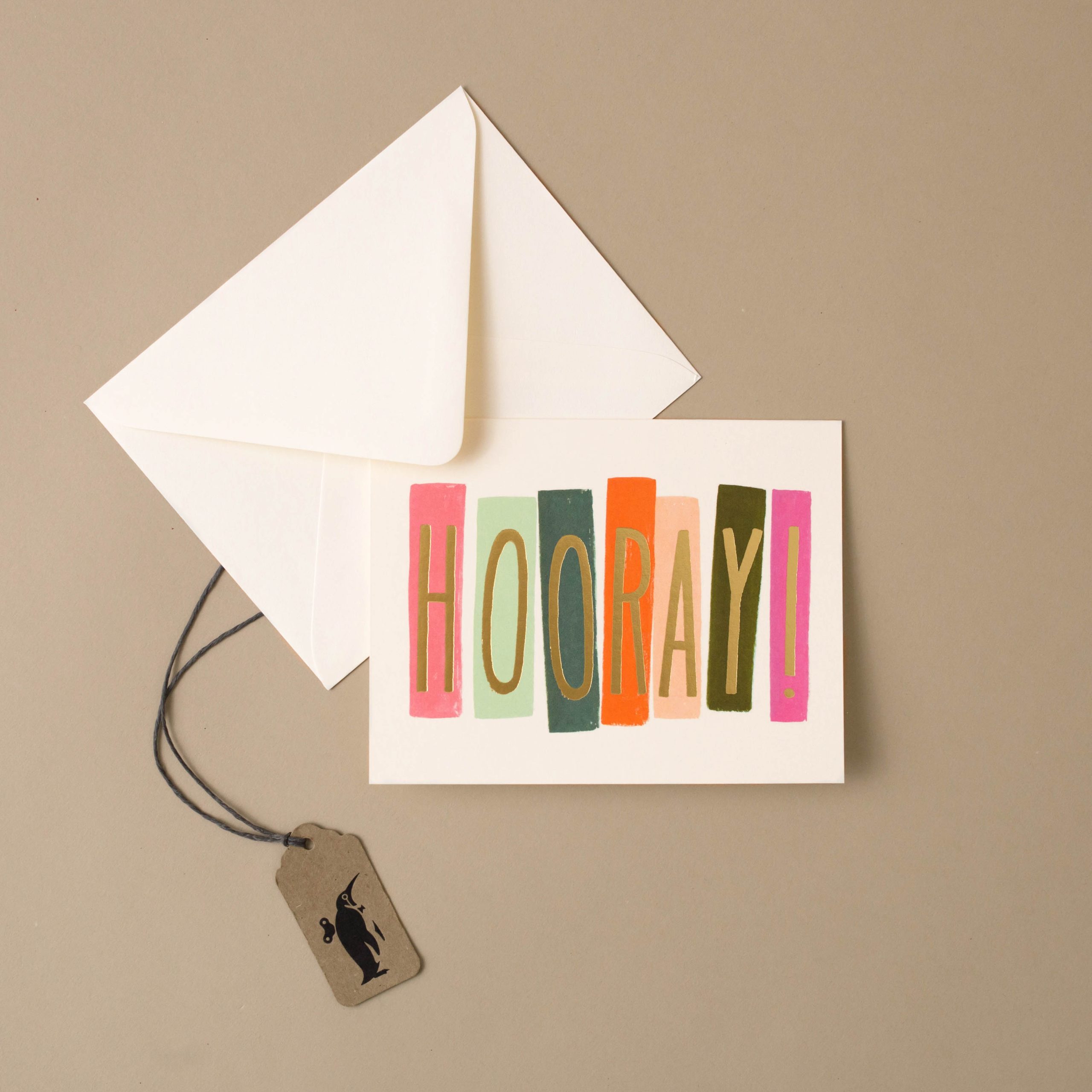 Hooray Greeting Card