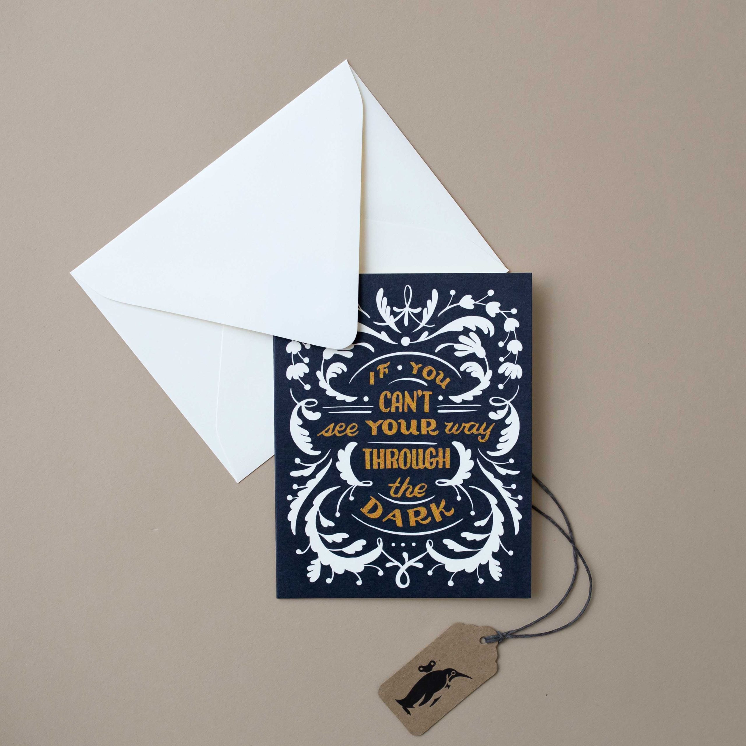 See Your Way Through Greeting Card