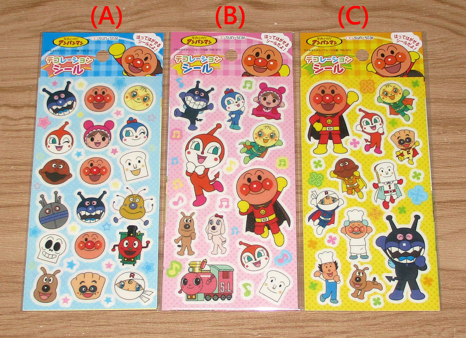 Japan Anpanman Stickers