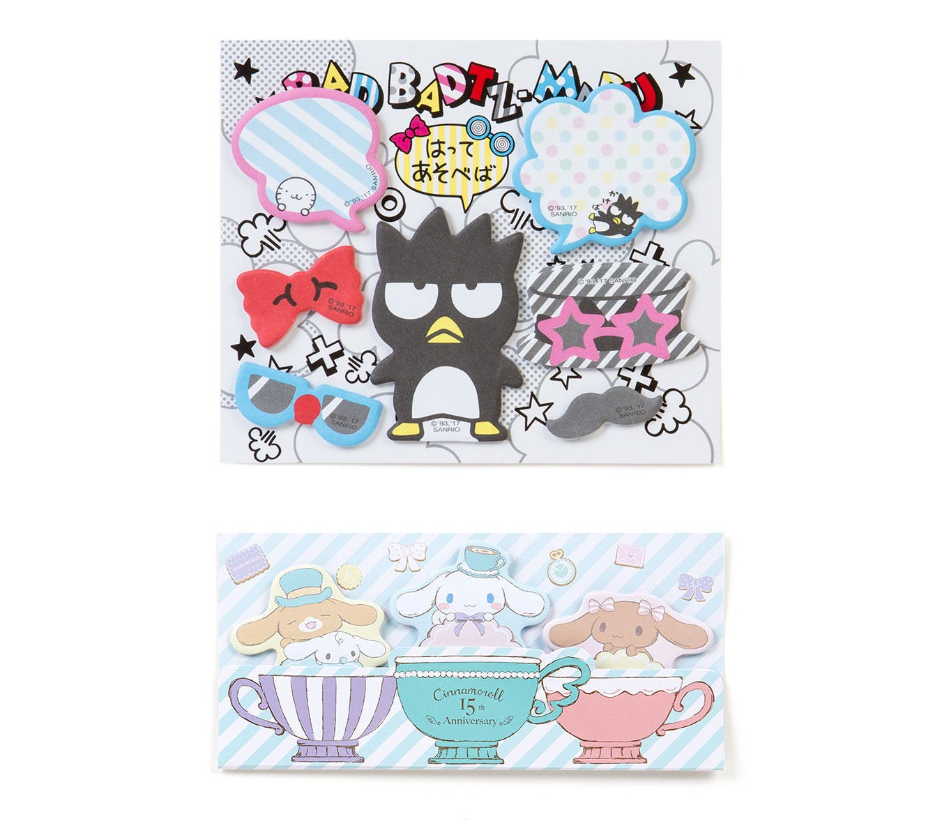 Japan Sanrio Bad Badtz Maru / Cinnamoroll Sticky Notes Pad
