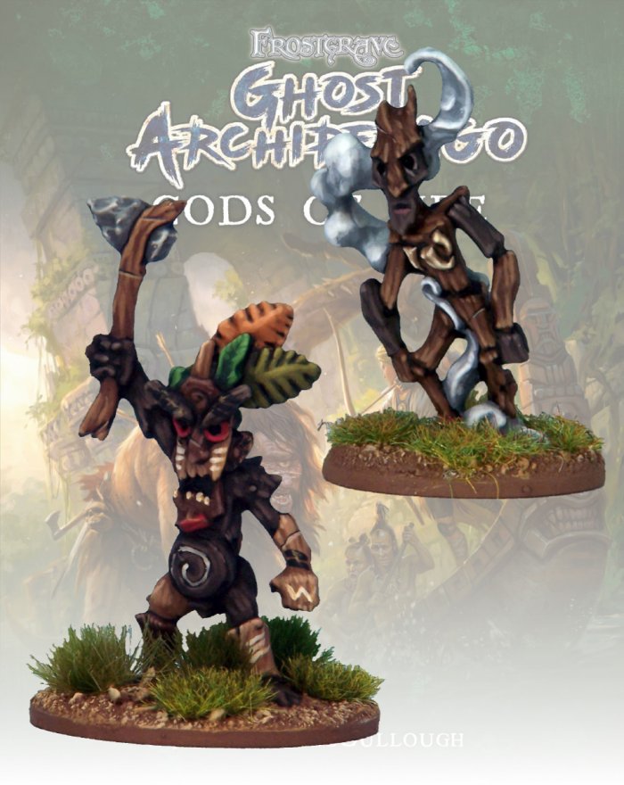Frostgrave Ghost Archipelago Cortikis, 28 mm Scale Model Metal Figures