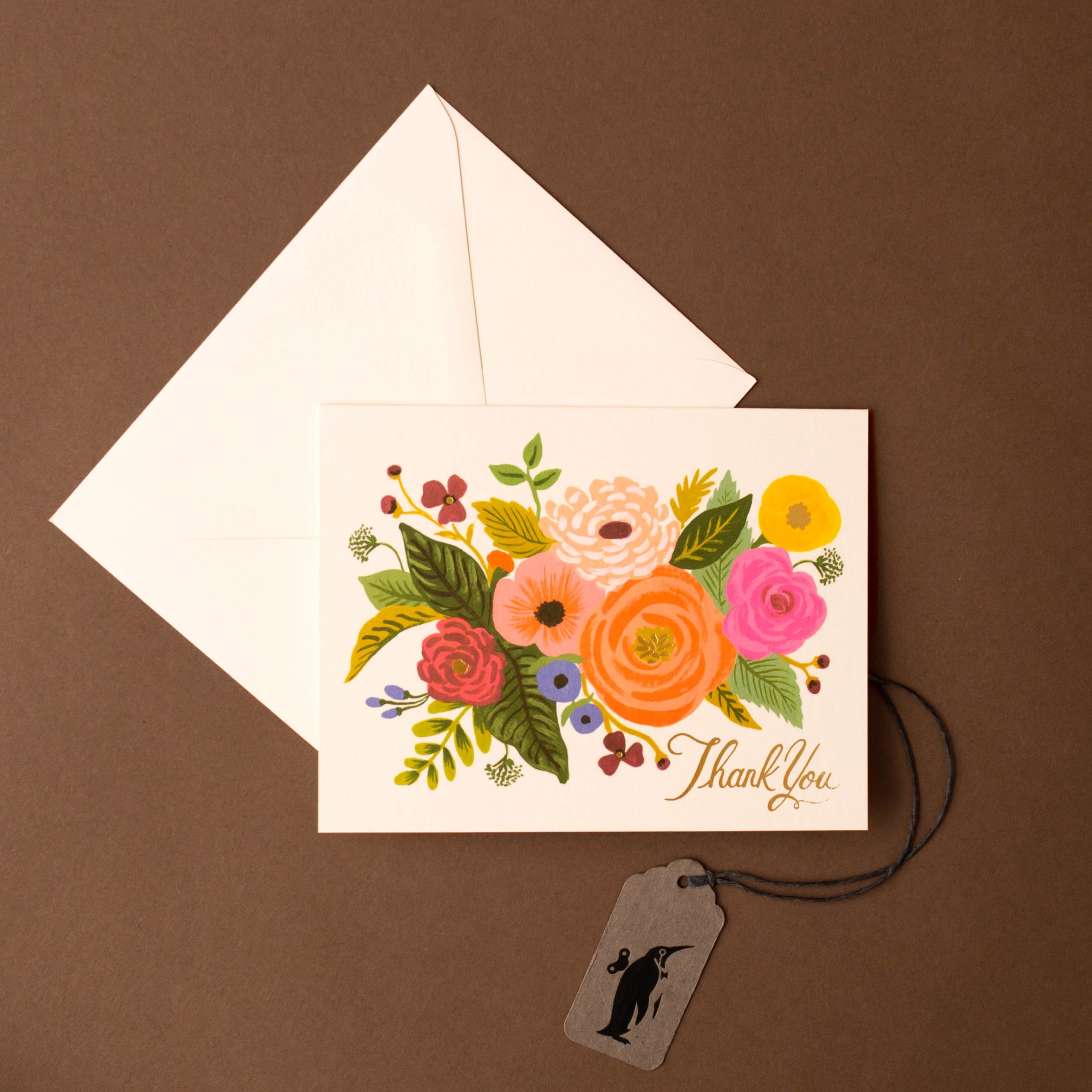 Juliet Rose Thank You Greeting Card