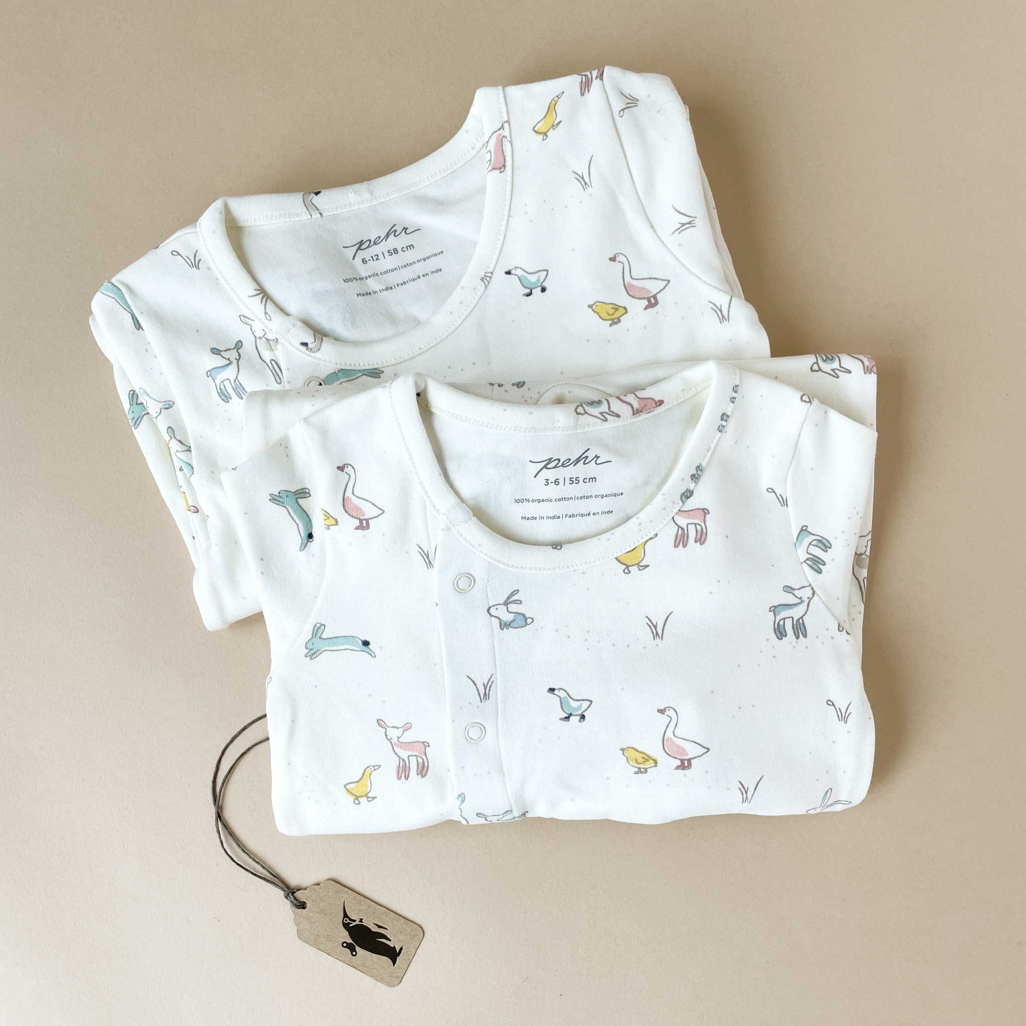 Organic Cotton Kimono Romper | Just Hatched
