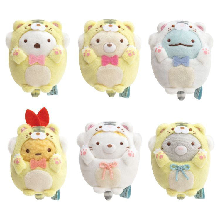 Japan San-X Sumikko Gurashi Mini Plush Doll Soft Toy (Tiger)