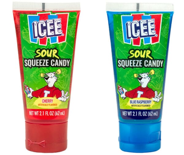 ICEE Sour Squeeze Candy Assorted Flavors