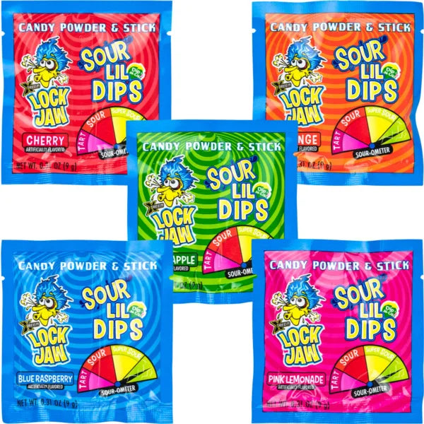 Xtreem Lock Jaw Lil Dip Sour Candy - Single