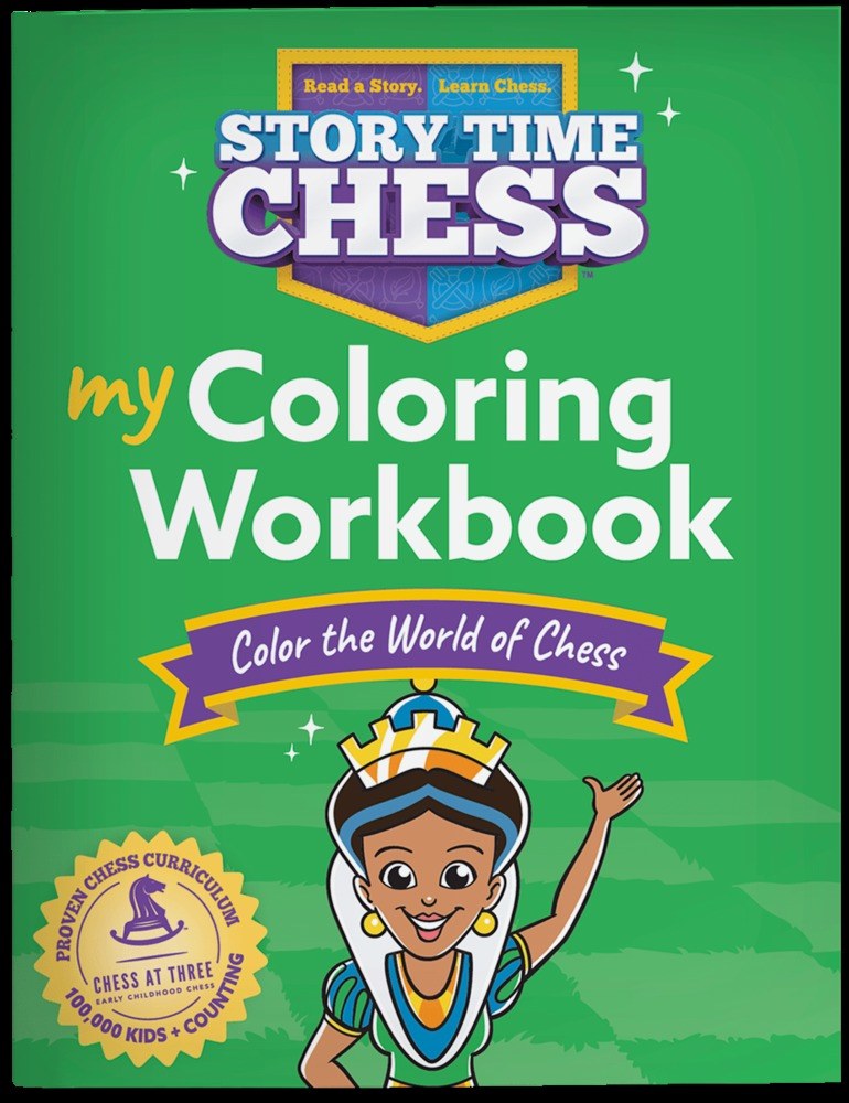Story Time Chess-My Coloring Workbook