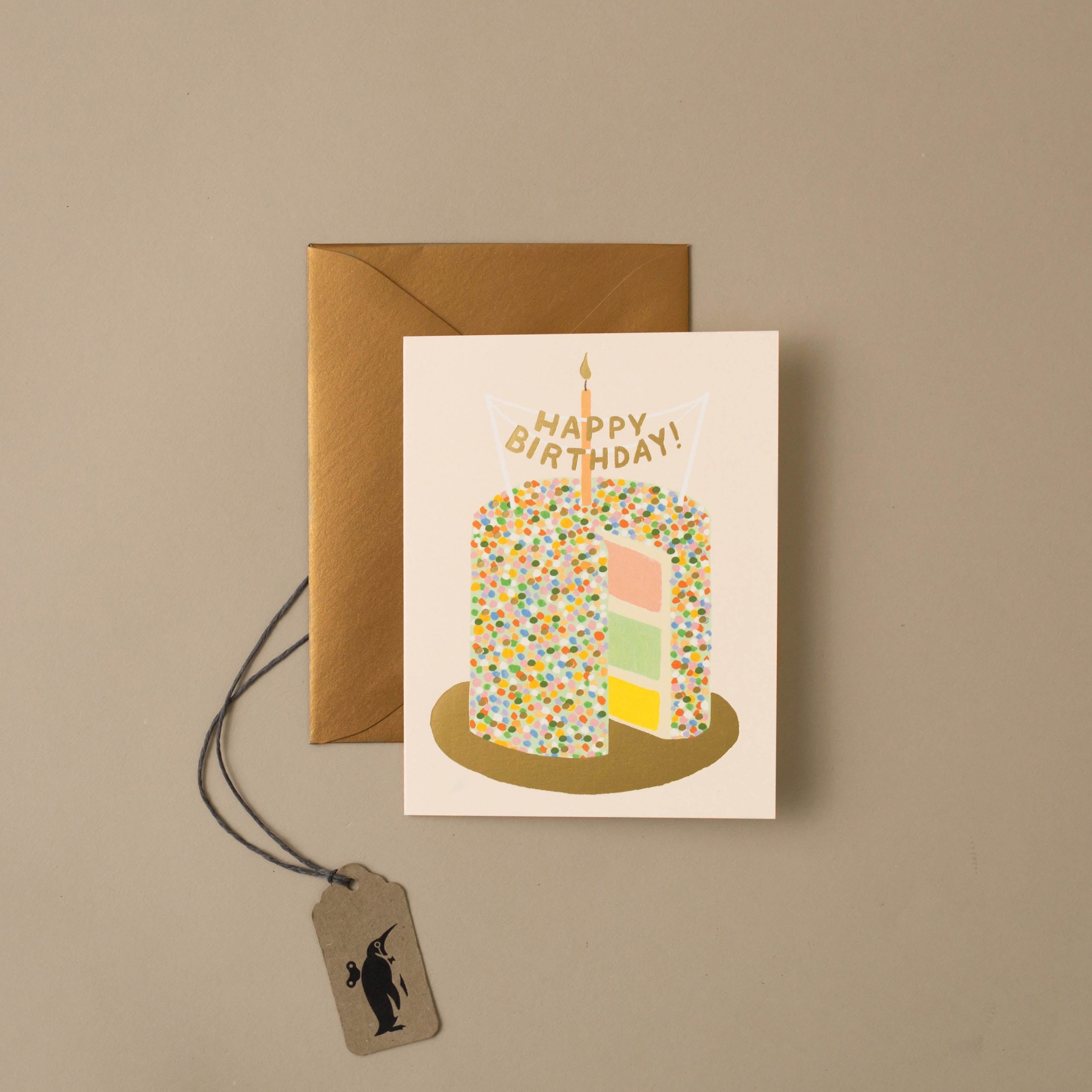 Layer Cake Birthday Card