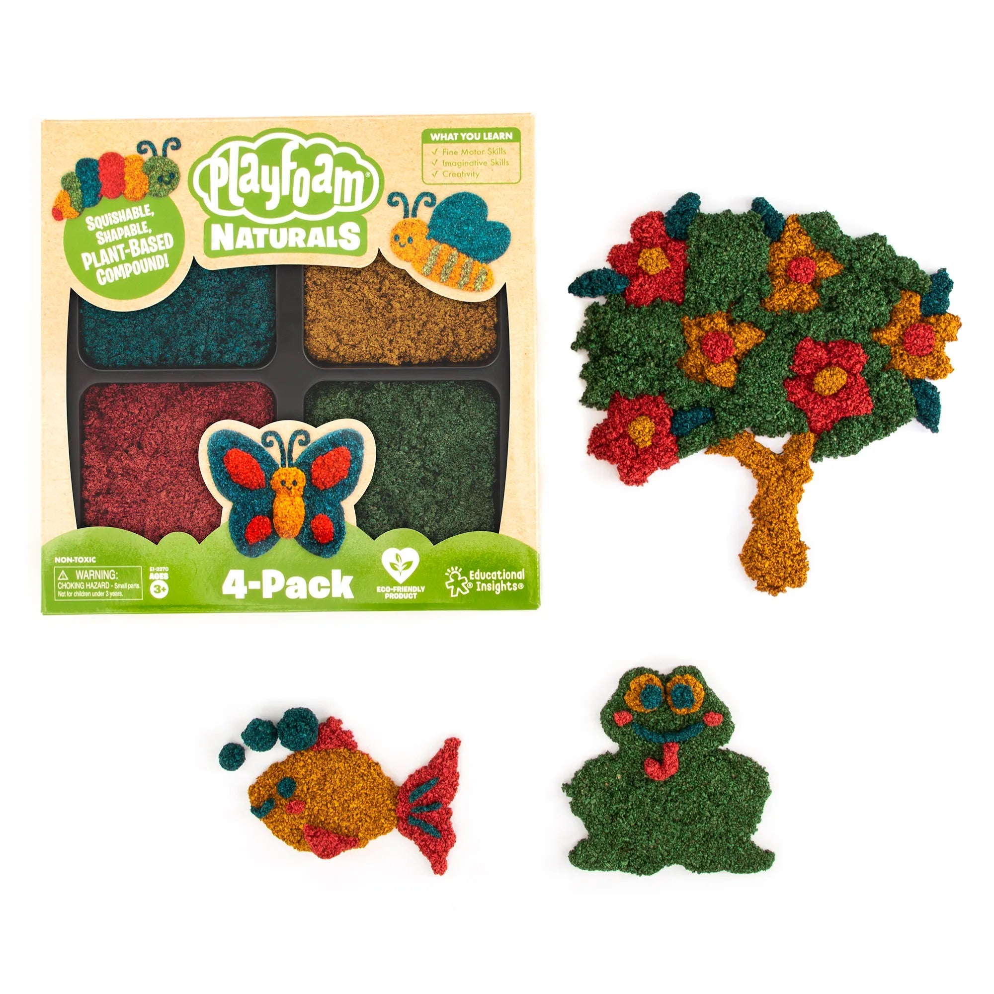 Playfoam Naturals 4-Pack