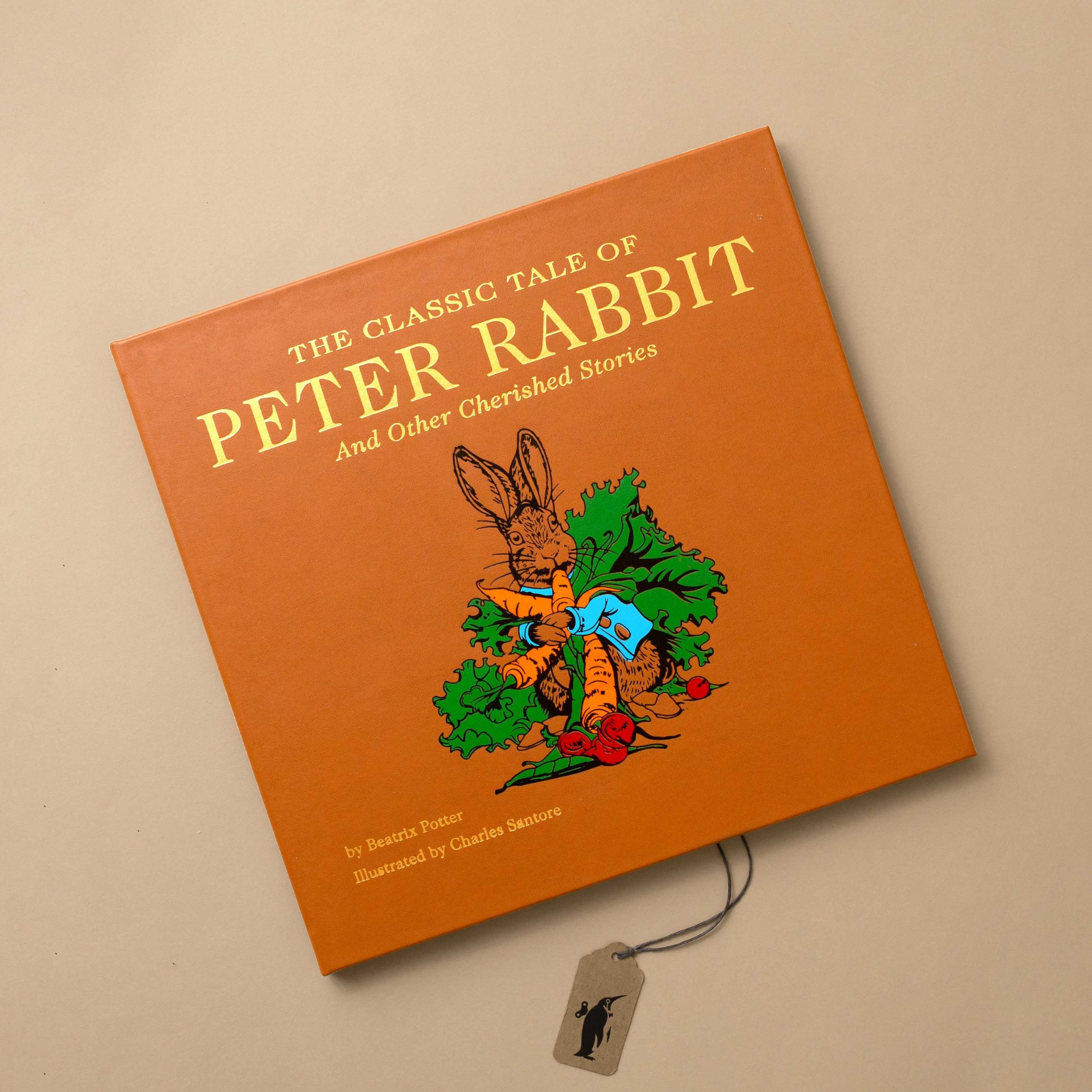 Leather Bound "The Classic Tale of Peter Rabbit" Book