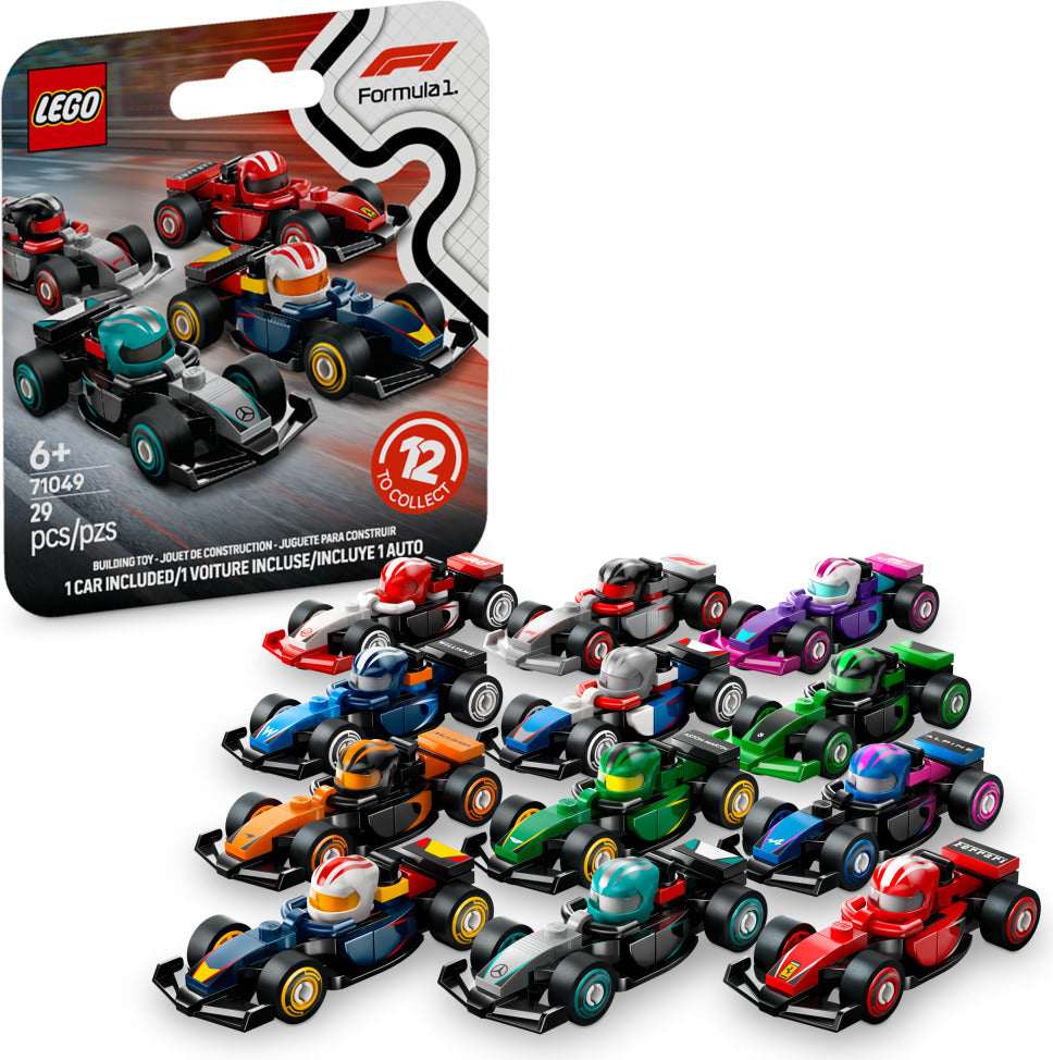LEGO® F1® Collectible Race Cars (Single Car) 71049