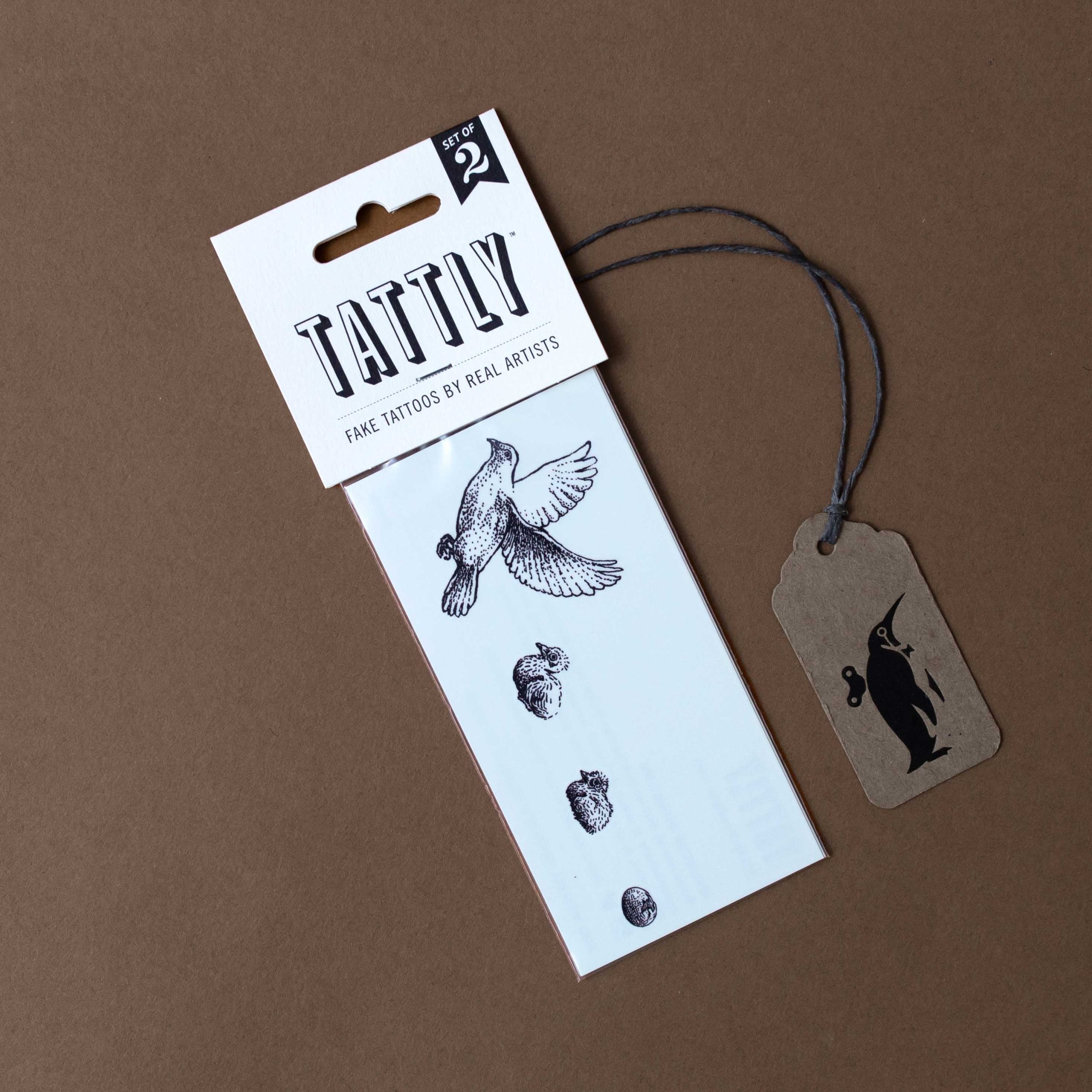Life Cycle Temporary Tattoo