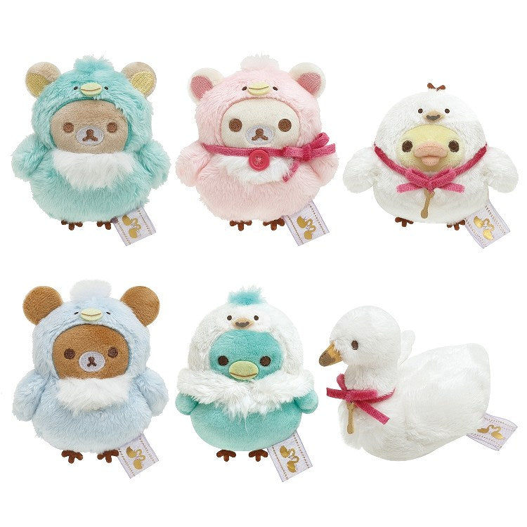 Japan San-X Rilakkuma Mini Plush Doll (Swan)