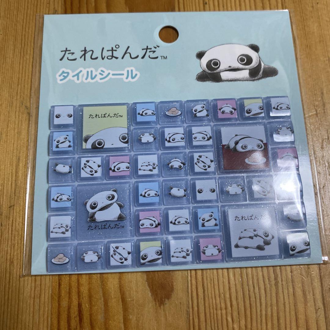 Japan San-X Tarapanda Tile Sticker