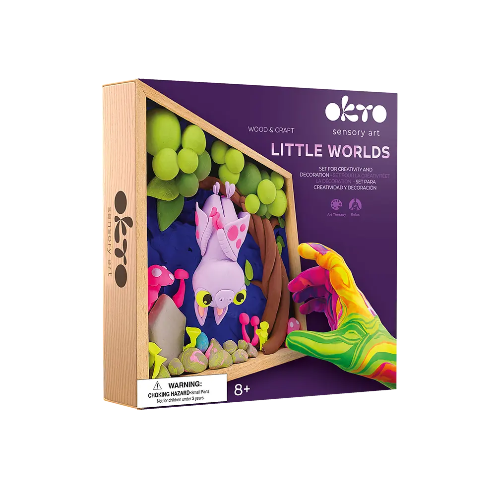 OKTO Sensory Art - Little Worlds Bat